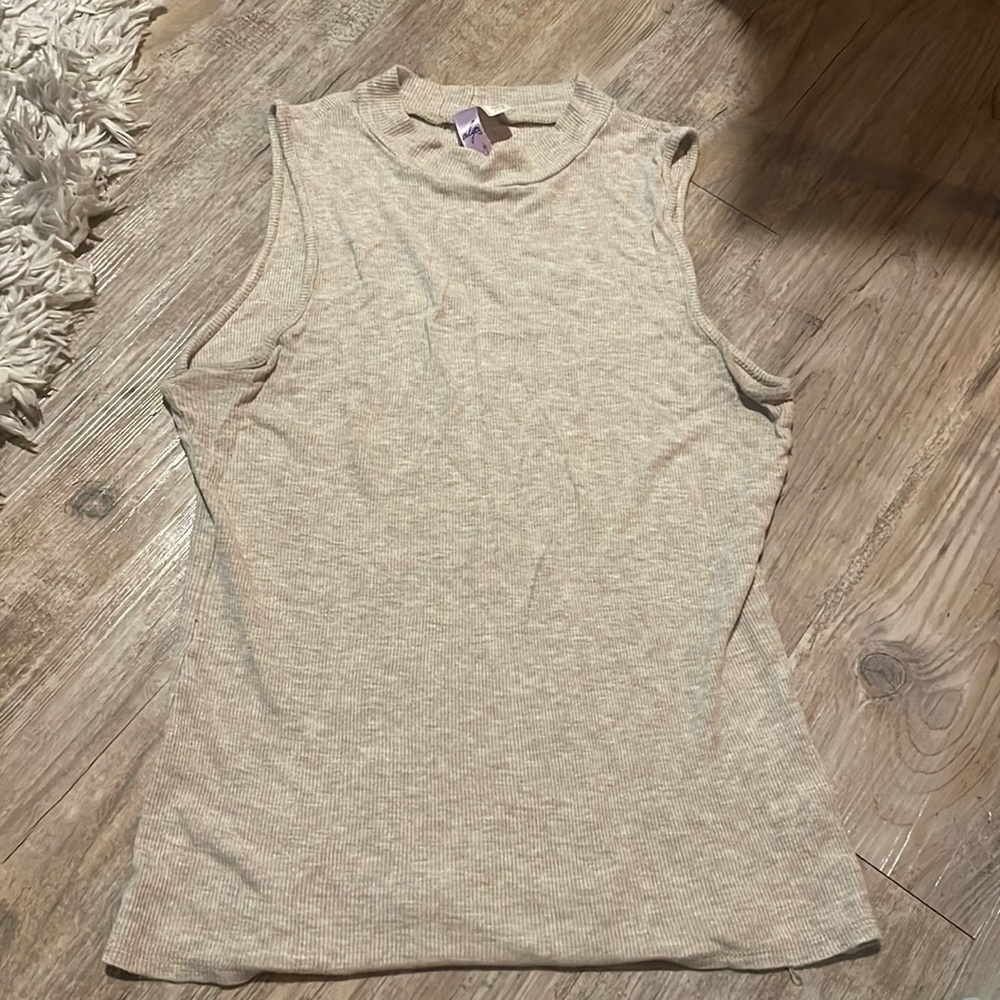Beige tank top